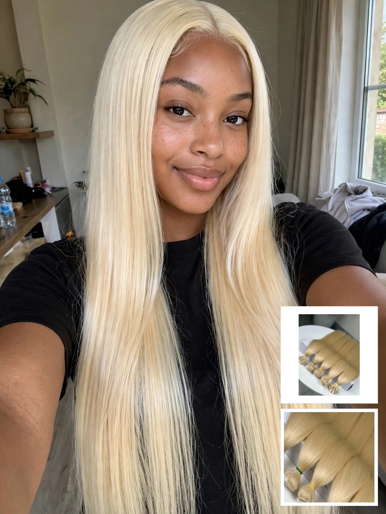 Honey Blonde Hair Bundles Straight Premium Wholesale Vendor