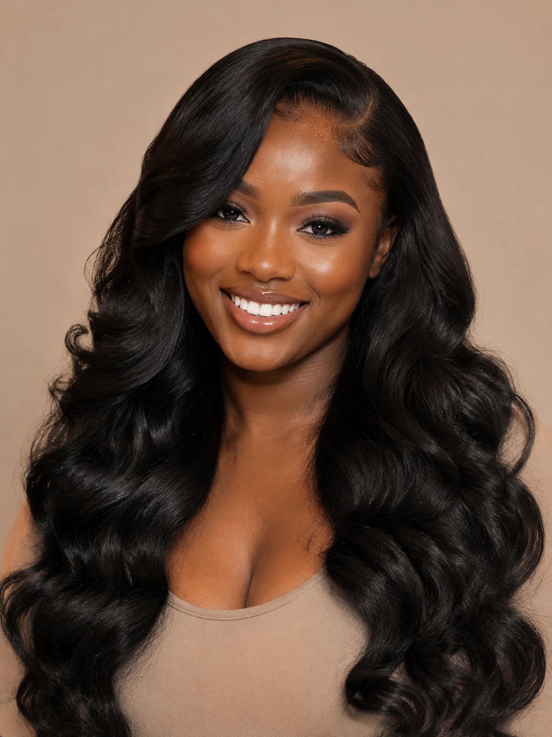 Body Wave Natural Black 1 Bundle Raw Human Hair Weave