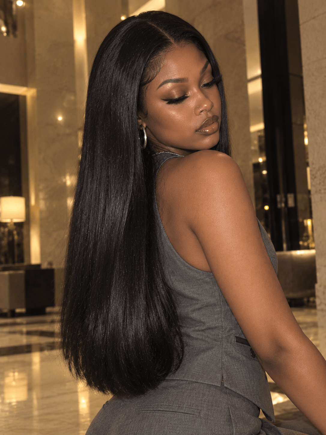Bone Straight Virgin Human Hair Bundles Single Donor Natural