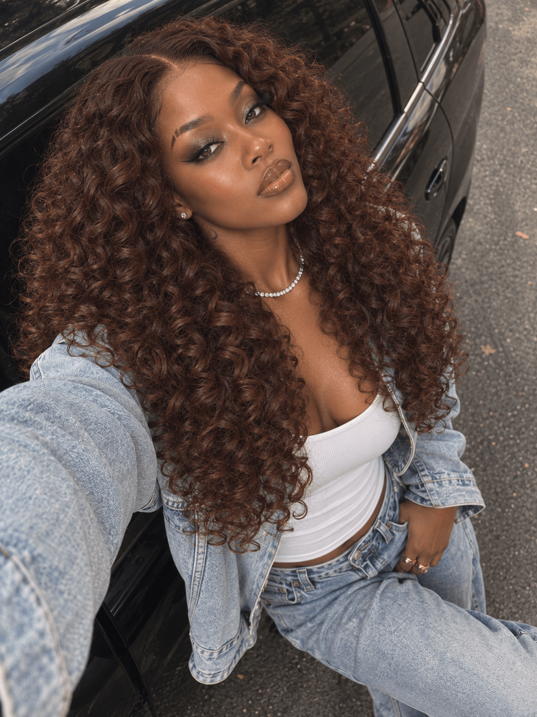 Burmese Curly Brown 3 Bundles Deals Raw Human Hair Weave