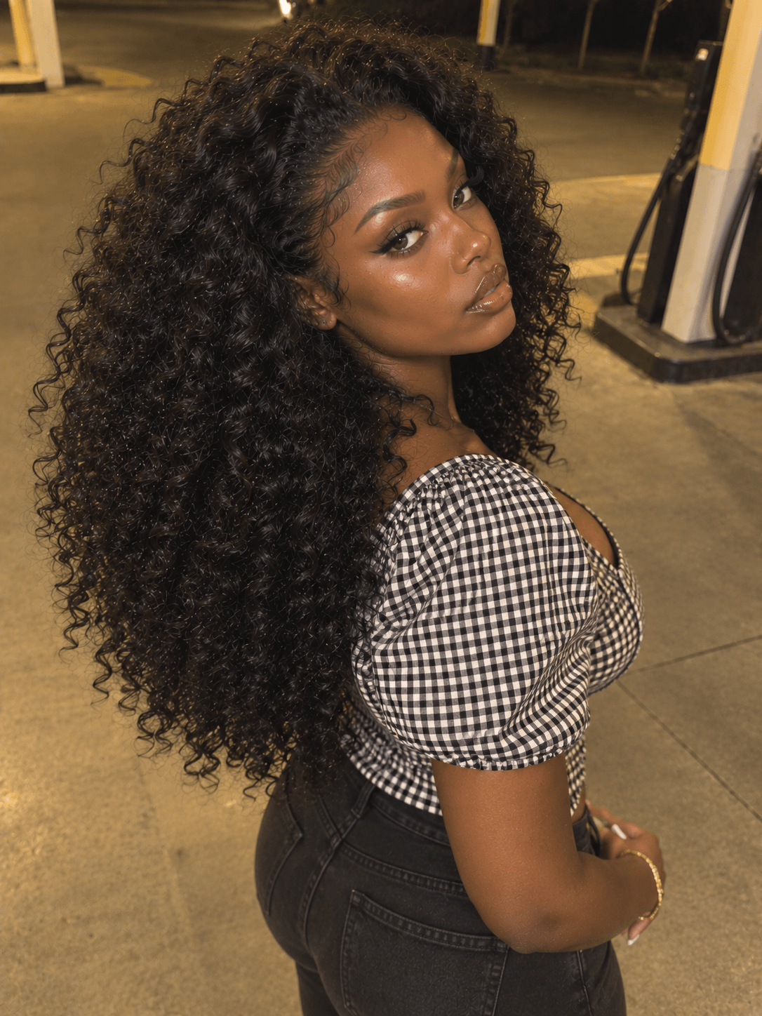 13x4 HD Frontal Burmese Curly Natural Black 3 Bundles Deals Human Hair