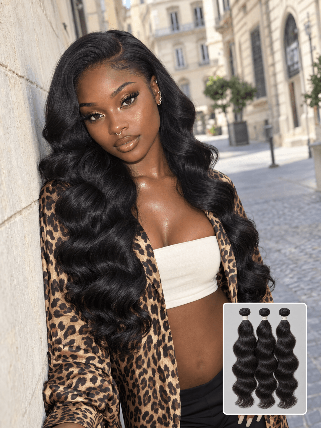 Body Wave Natural Black 3 Bundles Deals Raw Human Hair Weave