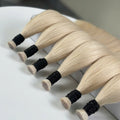 Vietnamese Bulk Hair Straight Platinum Blonde — Wholesale Double Drawn Bleached