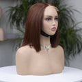 Red Wave Weft Hair Black Premium Quality Bouncy Full Volume Soft 100% Human Hair Light Brown Glueless Long Steam Processed