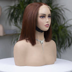 Red Wave Weft Hair Black Premium Quality Bouncy Full Volume Soft 100% Human Hair Light Brown Glueless Long Steam Processed