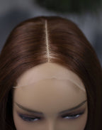 Red Wave Weft Hair Black Premium Quality Bouncy Full Volume Soft 100% Human Hair Light Brown Glueless Long Steam Processed