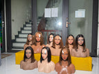 Combo 10 Pcs Bob Wig Bone Straight Natural Color HD Lace Front Vietnamese Human Hair Tangle-Free No Shedding Wholesale