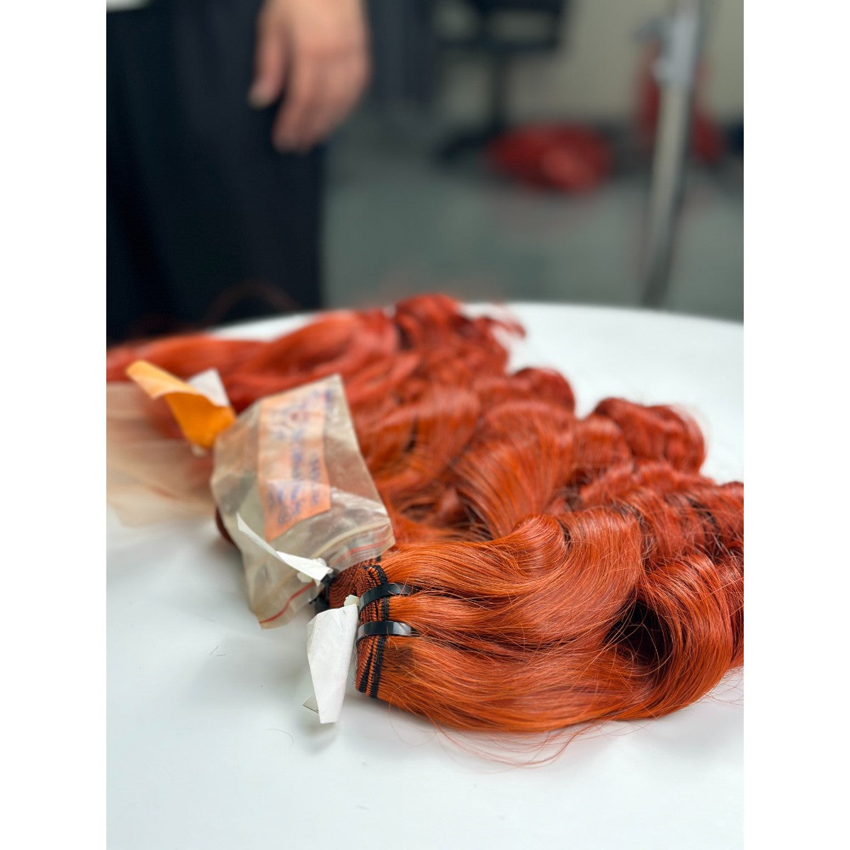 Vietnamese Frontal 13×4 HD Lace Body Wave Copper Red — Wholesale Single Donor