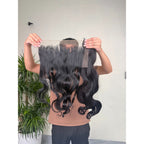Body Wave Lace Frontal 13×4 Virgin Human Hair Closure