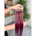 Burgundy Straight Closure 4×4 99J — Premium Wholesale Vendor
