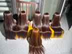 Combo 10 Pcs Bob Wig Bone Straight Natural Color HD Lace Front Vietnamese Human Hair Tangle-Free No Shedding Wholesale