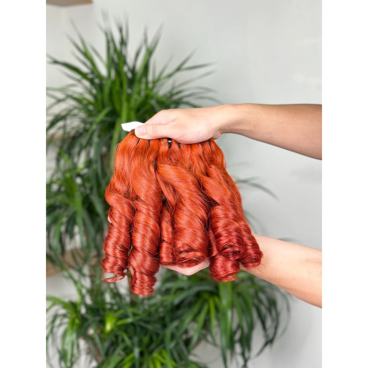 Vietnamese Frontal 13×4 HD Lace Body Wave Copper Red — Wholesale Single Donor