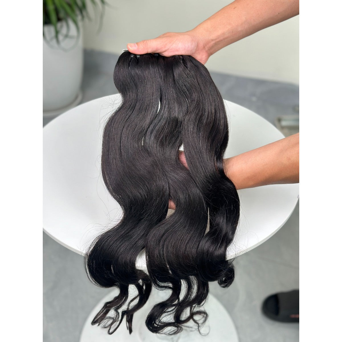 Body Wave Hair Bundles Natural Black 58B — Premium Wholesale Vendor