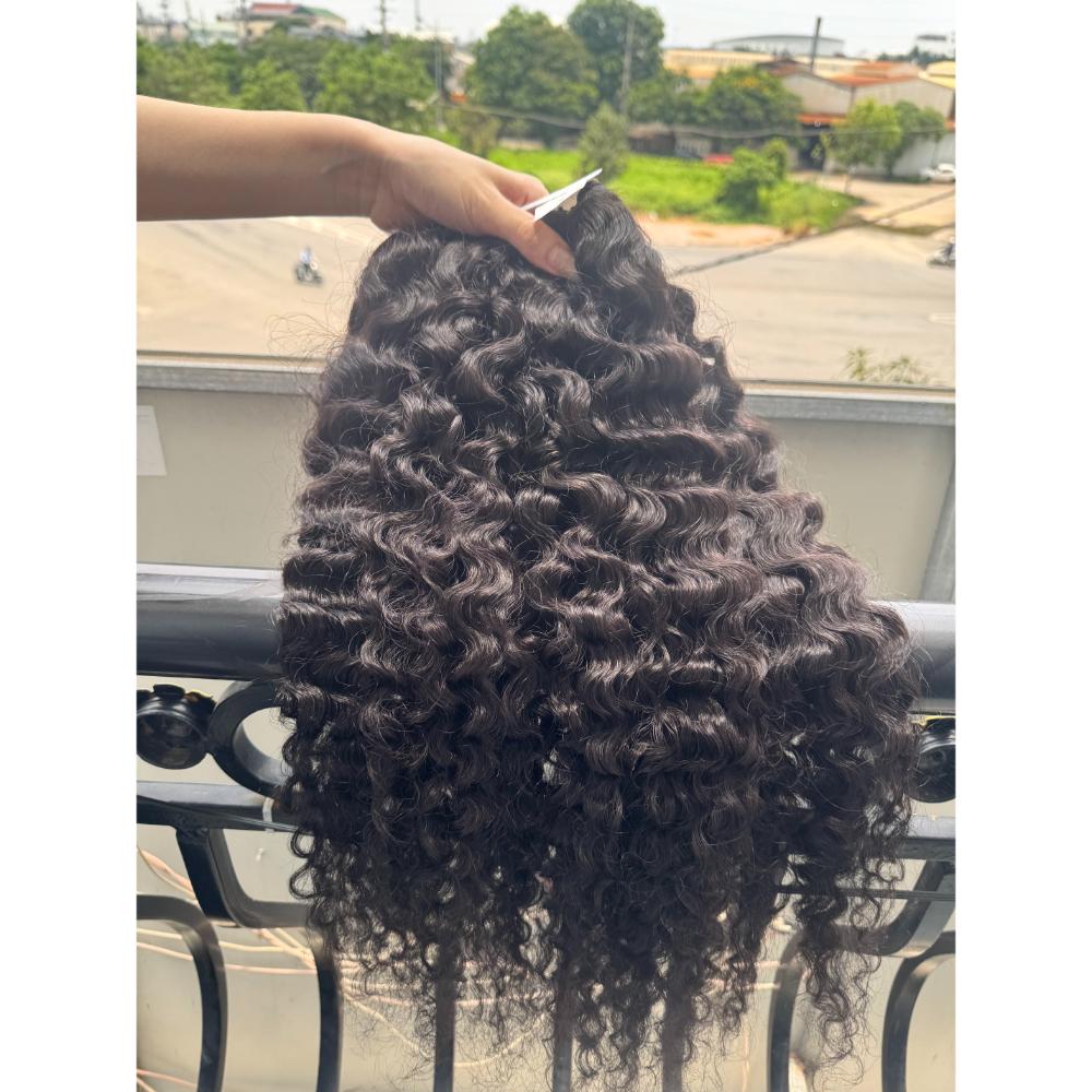 100% Virgin Human Hair Deep Wave Bundles
