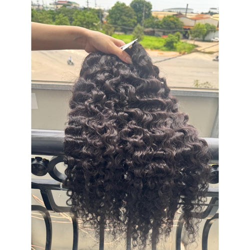 100% Virgin Human Hair Deep Wave Bundles