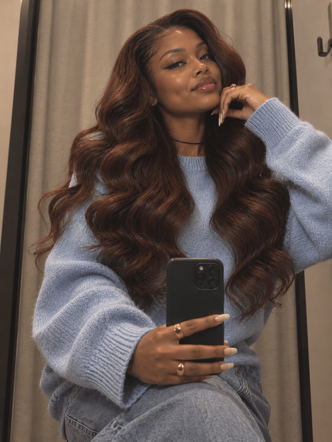 Body Wave Brown 1 Bundle Raw Human Hair Weave