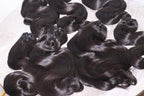 Raw hair bundle body wave natural color(1b) premium quality Vietnam factory light chemical processed straight style premium