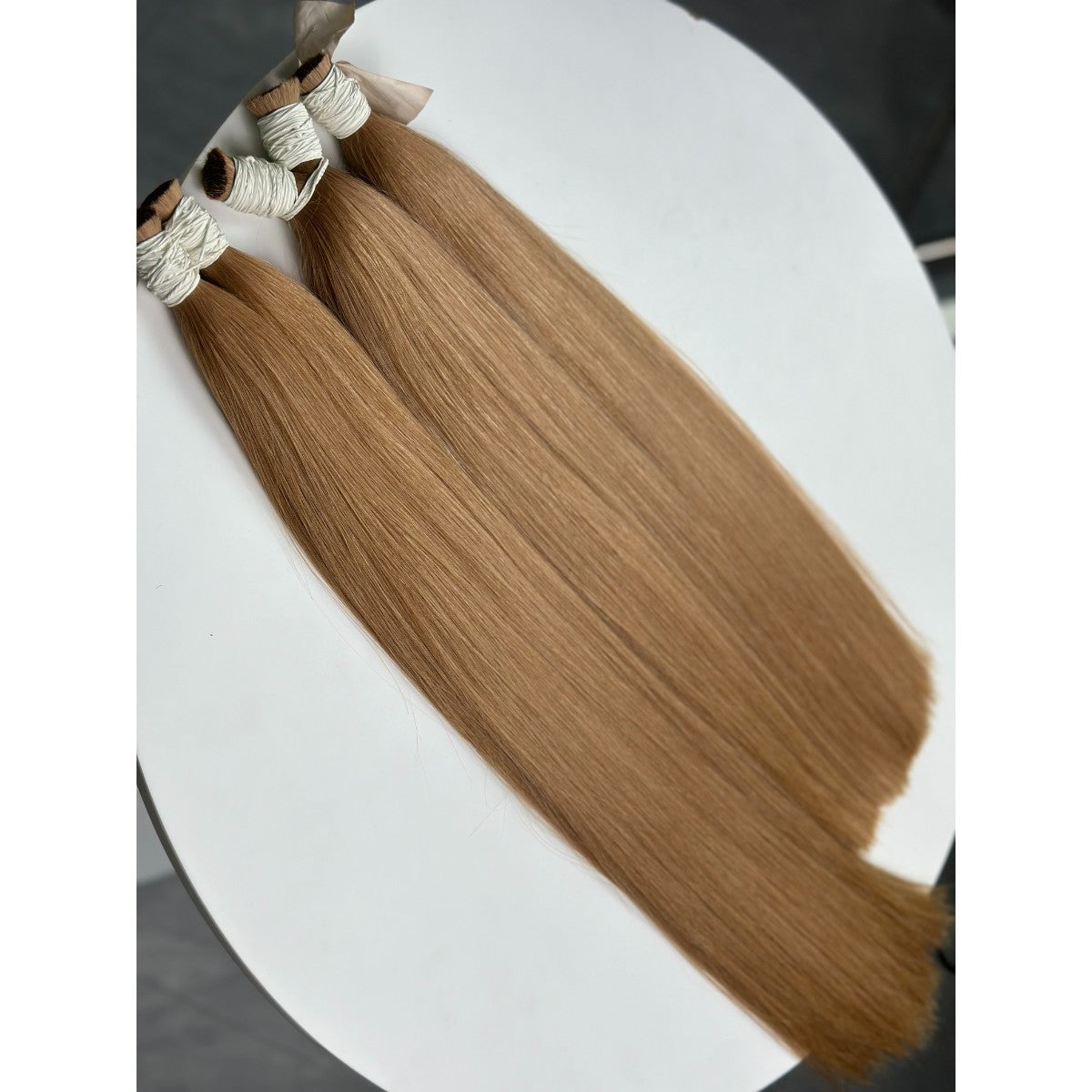 Vietnamese Bulk Hair Straight Copper Blonde — Wholesale Double Drawn Single Donor
