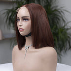 Red Wave Weft Hair Black Premium Quality Bouncy Full Volume Soft 100% Human Hair Light Brown Glueless Long Steam Processed