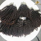 Curly Human Hair Bundles Tight Curl Raw Vietnamese Hair Unprocessed Virgin Tangle-Free No Shedding Wholesale