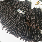 Curly Human Hair Bundles Tight Curl Raw Vietnamese Hair Unprocessed Virgin Tangle-Free No Shedding Wholesale