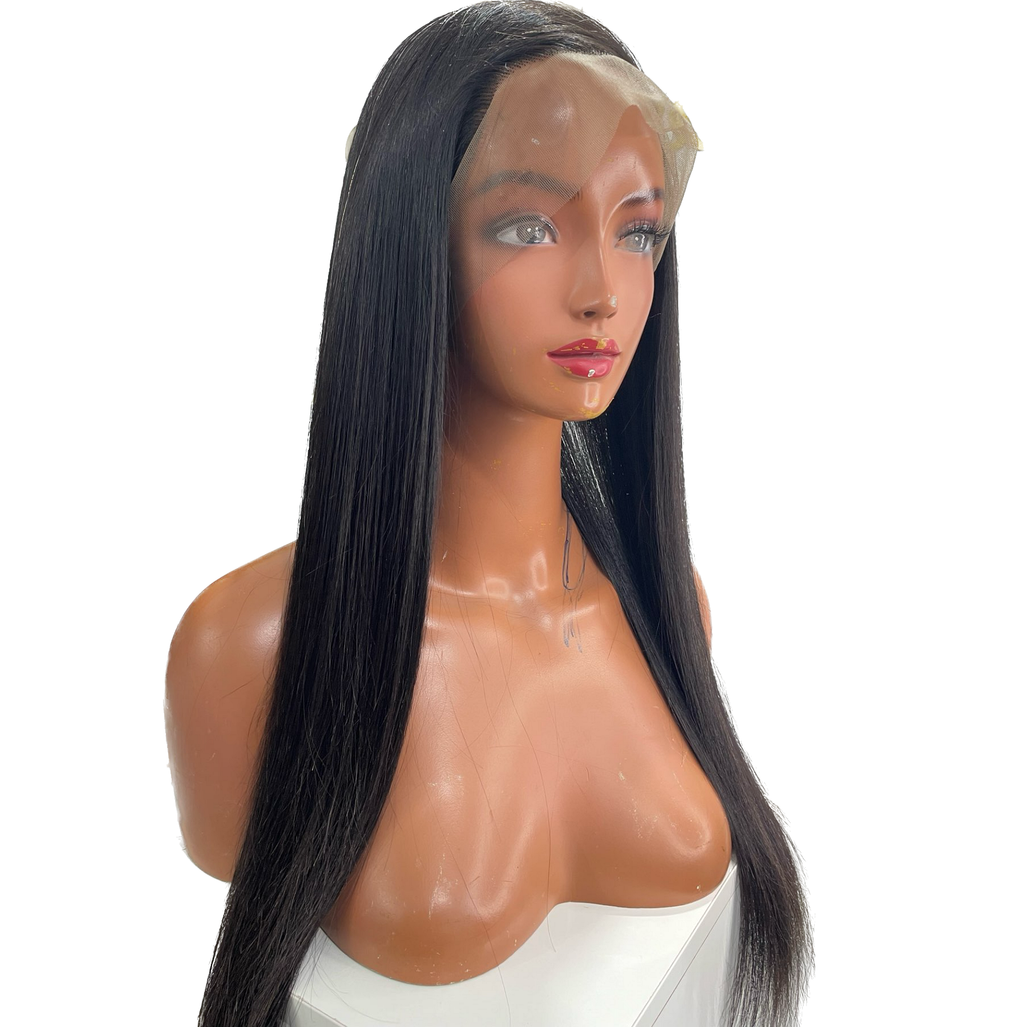 Natural Straight Frontal 360 Wig Premium Quality For Woman No Chemical Best Choice Straight Style Hot Sale